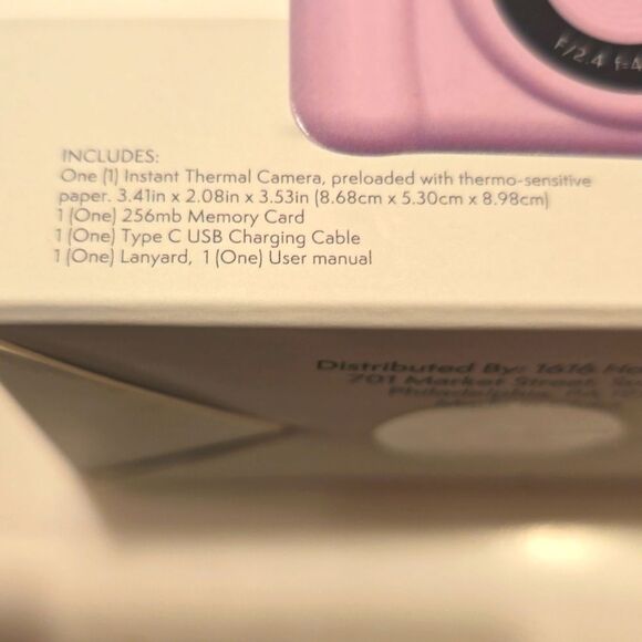 Up-Tech Instant Camera- Pink - Picture 5 of 5